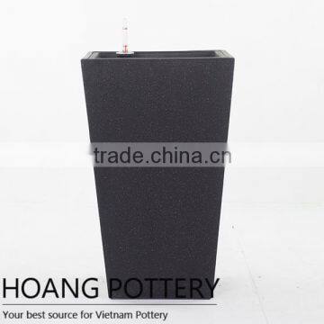 Square Poly Terrazzo Flower Planter Indoor and Outdoor Decor photo-5