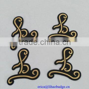 Custom Gold Stamp Plastic Round Sticker With Logo photo-6