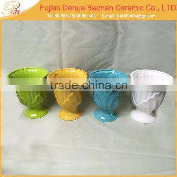 ceramic desktop mini flower pot for sale