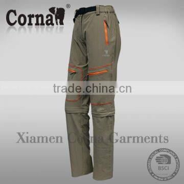 Hot sale travel breathable windproof personalized quickdry trekking pants