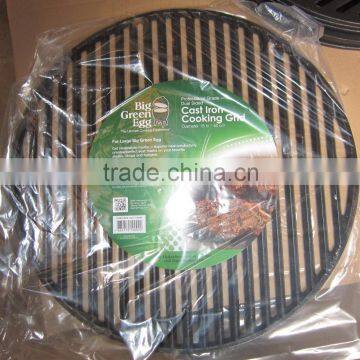 18inch Cast Iron Cooking Grates/Grids With Black Color Porcelain Enamel and Eco-Friendly Quality