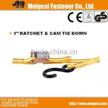 Favorites Compare 1" Ratchet Tie Down Cambuckle Tie Down ,Cargo Lashing, China manufacturer high quality good price cheaper