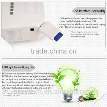 New Mini Projector UC30 Mobile Power Supply Power 1080p Support Lcd Projector Movie Projector New Mini 150lumens Projector photo-4