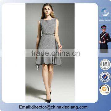 2016 Fashion Ladies Designer Sexy Evening Dress Bling Belted Sleeveless Sexy Dress for Women