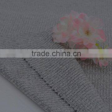 New Products 2016 Yarn Dyed Rib Polyester Fabric Hacci Knit Fabric