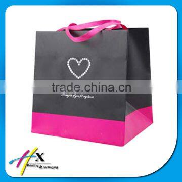 2016 New Fancy Custome Logo Printed Shopping Bag,Gift Bag,Paper Bag With Handle