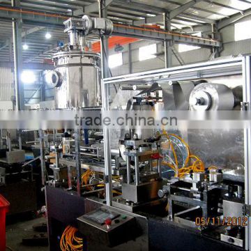 Liquid blister packing machine for butter blister packing machine