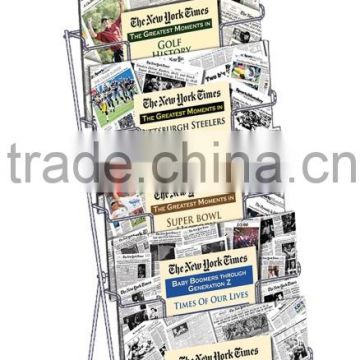 news paper display rack