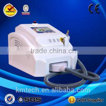 Hori Naevus Removal Weifang KM Factory Offer! Q Switched Nd Yag 1 HZ Laser Tattoo Removal / Tattoo Removal Laser / Laser Tattoo Removal Machine