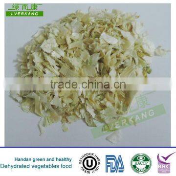 Milk white dried China natural onion sliced flake from Yongnian, China