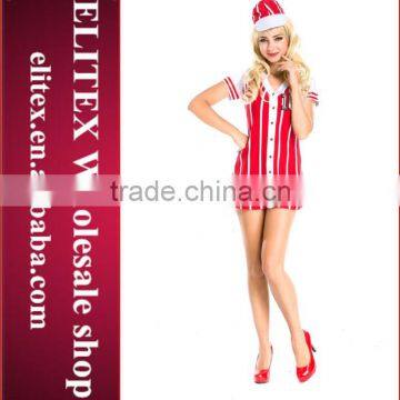 2015 Popular beautiful girl sexy cheerleader uniform