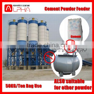 50KG Bag/Ton Bagged Cement Loading into Cement Silo 50T 100T/Bagged Cement Loading Machine/Cement Feeder Conveyor