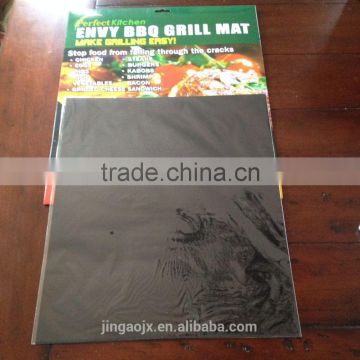 Non-Stick BBQ grill mat ,Easy cleaning sheet 2015 brand new bbq grill mats