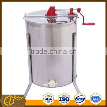 4 frames stainless steel honey extractor