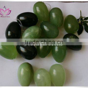 woman vaginal kegel exercise drilled top quality xiuyan jade egg set yoni eggs