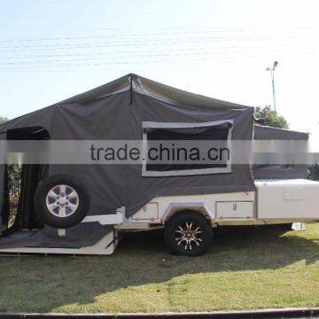 Independent Suspension Rear Folding Camper Trailer With Tent in Australia photo-2