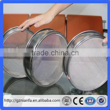 Popular in Korea 100mm Diatemer SS 304/316 Lab Standard Sample Sieve(Guangzhou Factory)