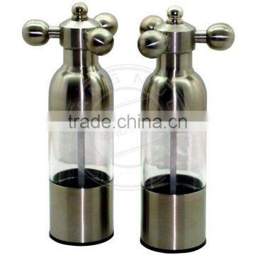 gravity salt and pepper mill for kitchen