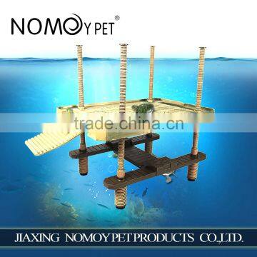 Nomo pet reptile turtle ramp step anti slip surface