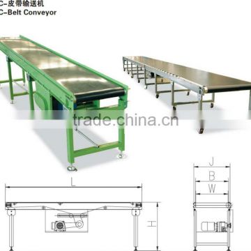 conveyor line belt conveyor system