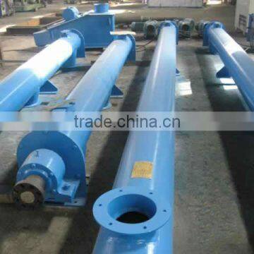 Production line screw conveyor system