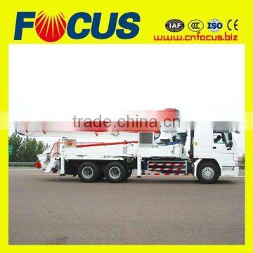 ISO9001&BV Approved Brand New Truck Mounted Concrete Pump Small, Concrete Boom Pump Truck 42m