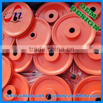 OEM Drawing Size Gray Iron Pulley Wheel, Sand Casting Custom Cast Iron photo-5
