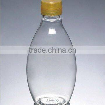 420ml PET Plastic Jam Bottle With Silicon Valve