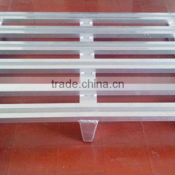 aCustom design aluminum pallet with for warhouse storage, light weight packing pallet, logistic pallet, aluminum alloy transfer