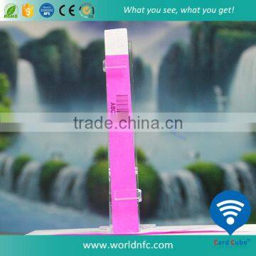 Popular Disposable RFID Wristband NTAG213 for Concert photo-2