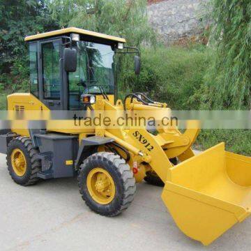 China OEM SX912 1.2T small wheel loader similar to Lingong with high quality