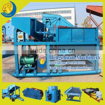 China New Product for 2016 Skid Type 10 Tons Per Hour Small Gold Trommel/Trommel Screener for Sale