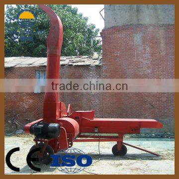 large model conveyor belt feeding hay chopping machine