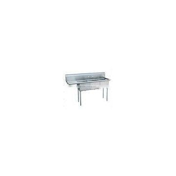 GRT - S3 - 242414 - 24L - 16 3 Compartment Stainless Steel Sink