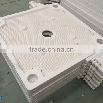 800x800mm center feeding membrane/chamber filter press plate