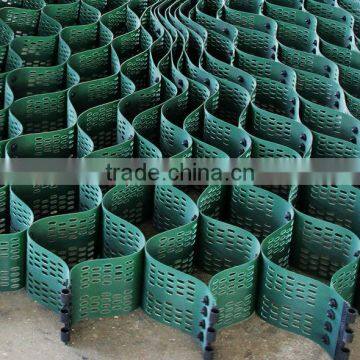Textured and Perforated Geocell