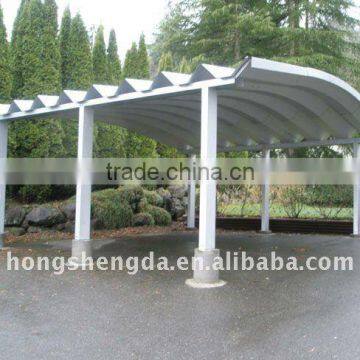 prefabricated aluminum car shed/canopy/carport