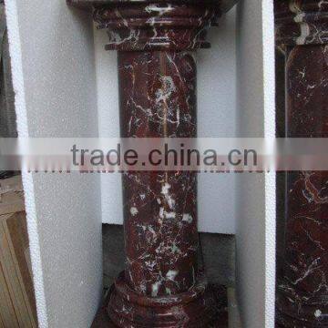 RED ZEBRA MARBLE PEDESTALS photo-6