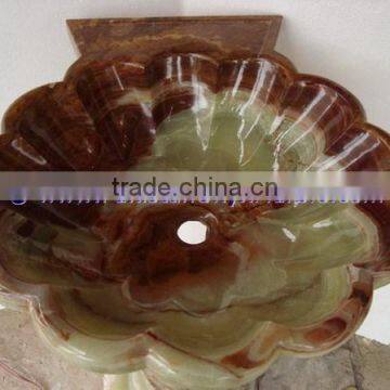 HOT SALE CHEAP PRICE MULTI GREEN ONYX SINKS BASINS COLLECTION photo-2