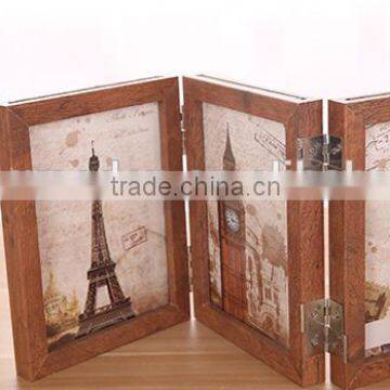 Foldable Wooden Photo Frame
