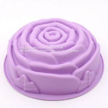 Fancy Mold for Baking Silicone Rose Cake Tool photo-4