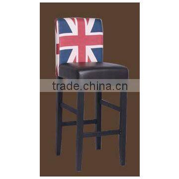 American design Iron metal High class bar chairs