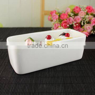 Pasta Bowls White Square Serving Bowl photo-5