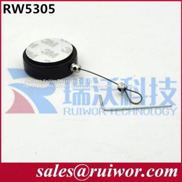 RW5305 Retractable Steel Cable | Recoiler With the Brass Clamp End photo-2