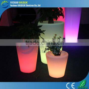 Disco Multicolors Pot Lithium Battery LED Light up Flower Pot photo-2