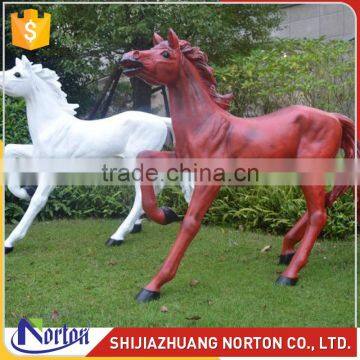 norton garden fiberglass life size animal horse statue for sale NTRS656S