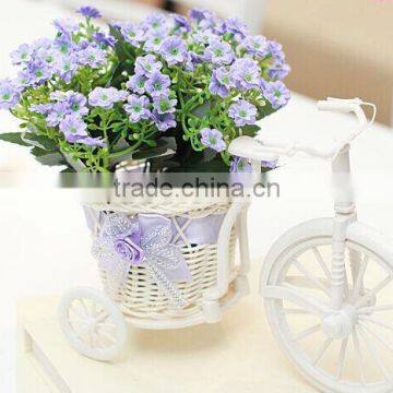 Handmade desktop decorative flower pot, storage basket