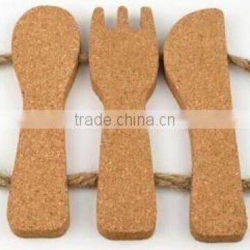 Fashional Stain Resistant Cork Kitchen Tableware Pads Table Mat+ photo-2