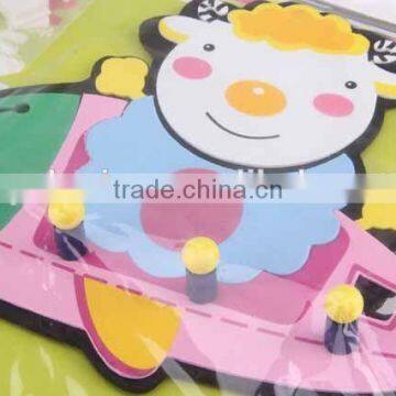 Cartoon Sheep Shape EVA Hook Wirh Plastic Plate/animal Shaped Hook photo-2