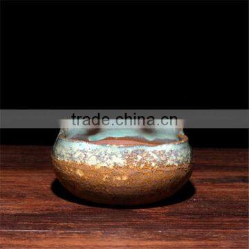 Yixing Indoor Mini Clay Flower Pots, Ceramic Cup Shaped Flower Pot photo-4